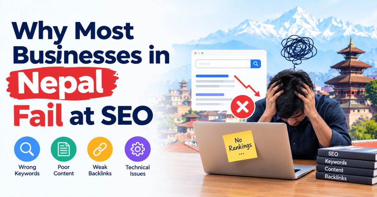Why Most Businesses in Nepal Fail at SEO